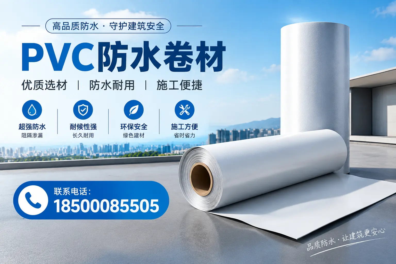如何评估PVC防水卷材的性价比?抚顺消费者必读